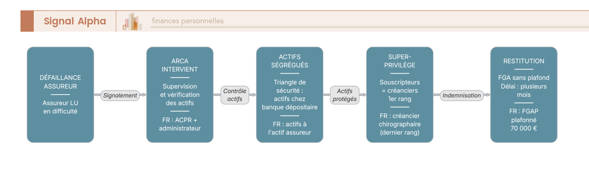 Faillite Assureur Vie Procedure France Luxembourg Flux