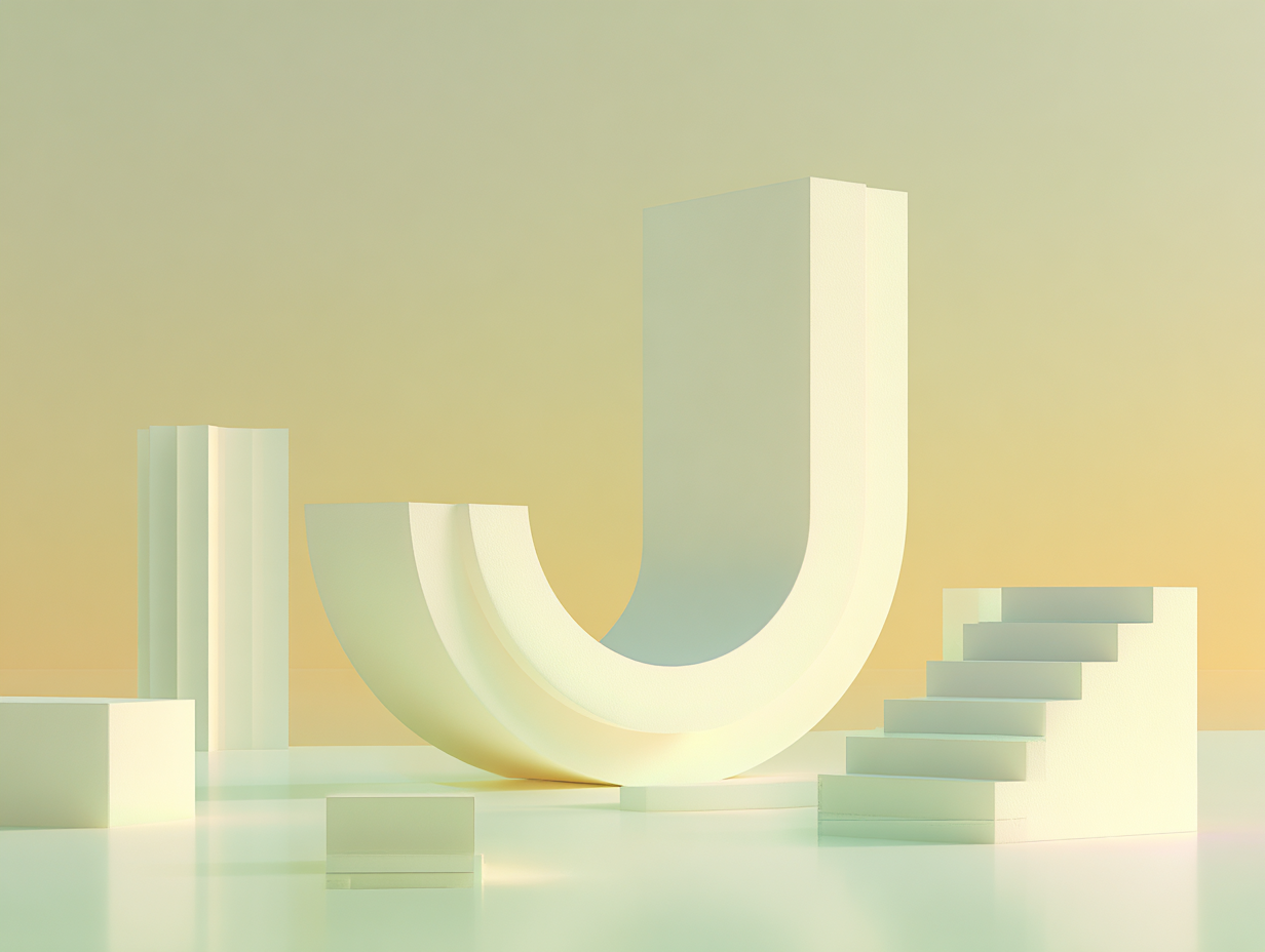 #1 alt_description
composition 3D minimaliste avec une courbe volumétrique en J, blocs bas au premier plan, plaque verticale en arrière-plan, surfaces mates beige, microtexture

#2 alt_description
cube massif avec porte circulaire en relief, anneau rotatif au premier plan, fente fine latérale, surfaces mates beige, éclairage doux

#3 alt_description
empilements de pièces abstraites en colonnes de hauteurs variées, rives rainurées, plaques plates de base, surfaces mates beige

#4 alt_description
trois plaques rectangulaires abritant une plaque entrouverte montrant une fine feuille, épaisseurs variables, surfaces mates beige